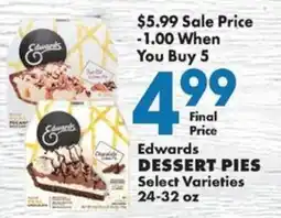 Sullivan's Foods Edwards dessert pies offer