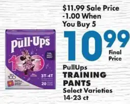 Sullivan's Foods Pull-Ups Training Pants offer