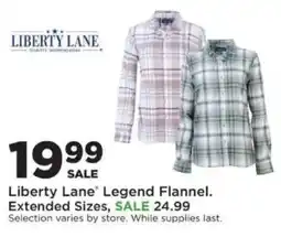 Mills Fleet Farm Liberty Lane Legend Flannel offer