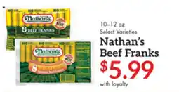 Remke Nathan's Beef Franks offer