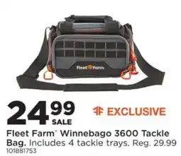 Mills Fleet Farm Fleet Farm Winnebago 3600 Tackle Bag offer