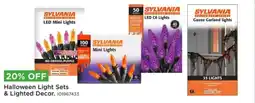 Mills Fleet Farm Sylvania halloween light sets & lighted decor offer
