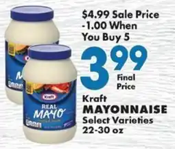 Sullivan's Foods Kraft mayonnaise offer