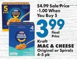 Sullivan's Foods Kraft mac & cheese offer