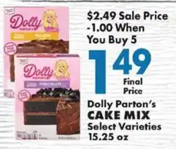 Sullivan's Foods Dolly Parton's Cake Mix offer