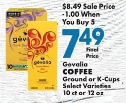 Sullivan's Foods Gevalia Coffee offer
