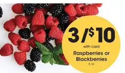 QFC Raspberries or Blackberries offer