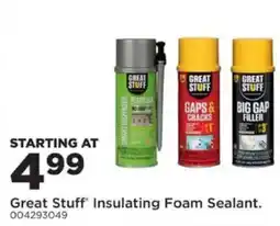 Mills Fleet Farm Great Stuff Insulating Foam Sealant offer