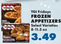 Sullivan's Foods Tgi Fridays frozen appetizers offer