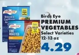 Sullivan's Foods Birds Eye premium vegetables offer