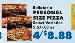 Sullivan's Foods Bellatoria personal size pizza offer