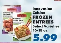 Sullivan's Foods Innovasian Cuisine Frozen Entrees offer
