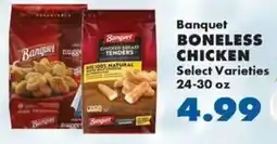 Sullivan's Foods Banquet boneless chicken tenders offer