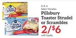 Remke Pillsbury Toaster Strudel or Scrambles offer