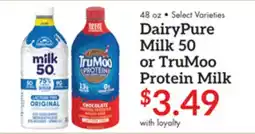 Remke DairyPure Milk 50 or TruMoo Protein Milk offer