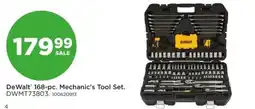 Mills Fleet Farm DeWalt 168-pc. Mechanic's Tool Set offer