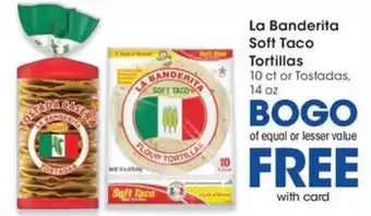 La Banderita soft taco tortillas