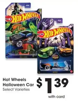 QFC Hot Wheels Halloween Car offer