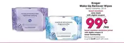QFC Kroger Make-Up Remover Wipes offer