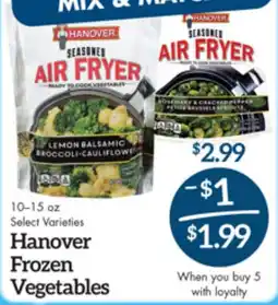 Remke Hanover frozen vegetables offer