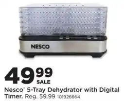 Mills Fleet Farm Nesco 5-Tray Dehydrator with Digital Timer offer
