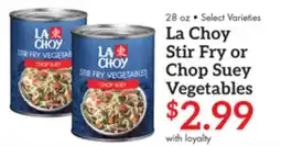Remke La Choy stir fry or chop suey vegetables offer