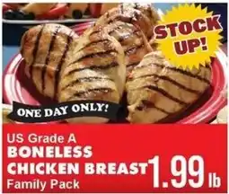 Sullivan's Foods US Grade A Boneless Chicken Breast offer