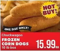 Sullivan's Foods Chuckwagon frozen corn dogs offer