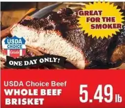 Sullivan's Foods Usda Choice Beef Whole Beef Brisket offer
