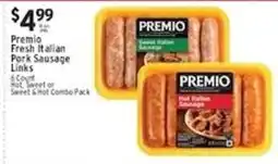 Met Foodmarkets Premio fresh italian pork sausage links offer