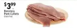 Met Foodmarkets Boneless Pork Cutlets offer
