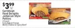 Met Foodmarkets Caribbean Food Delights Jamaican Style Patties offer