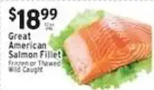 Met Foodmarkets Great American Salmon Fillet offer