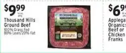 Met Foodmarkets Thousand Hills Ground Beef offer
