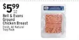 Met Foodmarkets Bell & Evans Ground Chicken Breast offer