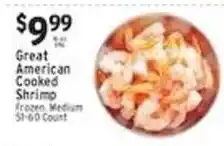 Met Foodmarkets Great American Cooked Shrimp offer