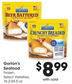 QFC Gorton's Seafood offer