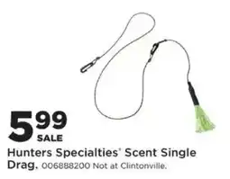 Mills Fleet Farm Hunters Specialties Scent Single Drag offer