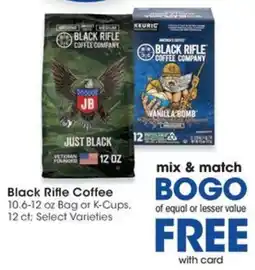 QFC Black Rifle Coffee offer