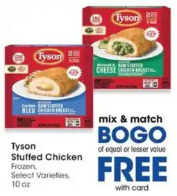 QFC Tyson Stuffed Chicken offer