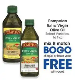 QFC Pompeian extra virgin olive oil offer