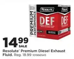 Mills Fleet Farm Resolute premium diesel exhaust fluid offer