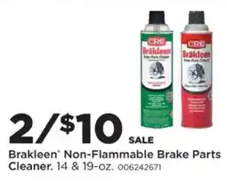 Mills Fleet Farm Brakleen Non-Flammable Brake Parts Cleaner offer