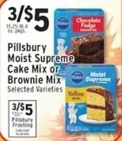 Met Foodmarkets Pillsbury Moist Supreme Cake Mix or Brownie Mix offer
