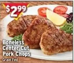 Met Foodmarkets Boneless Center Cut Pork Chops offer
