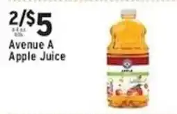 Met Foodmarkets Avenue A Apple Juice offer