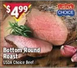 Met Foodmarkets Bottom Round Roast USDA Choice Beef offer