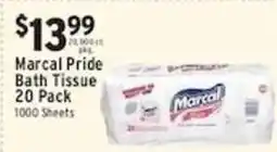 Met Foodmarkets Marcal Pride Bath Tissue offer