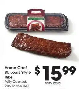 QFC Home Chef St. Louis Style Ribs offer