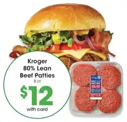 QFC Kroger beef patties offer